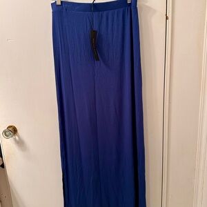 NWT Know One Cares Navy Jersey Maxi. Size XL